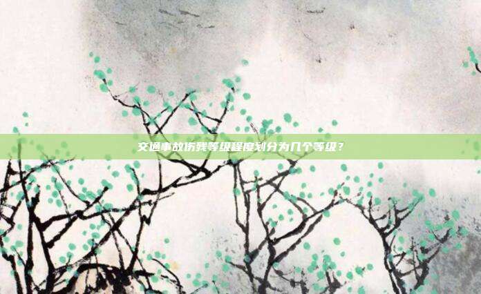 交通事故伤残等级程度划分为几个等级？